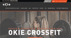 Desktop Screenshot of okiecrossfit.com