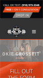 Mobile Screenshot of okiecrossfit.com